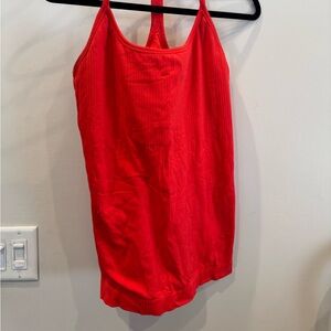 Red Workout Tank Top